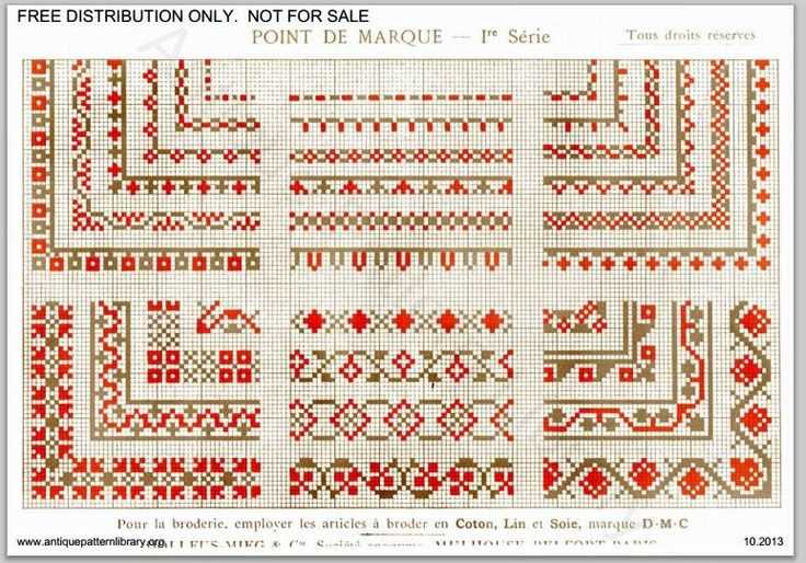 Antique pattern library knitting