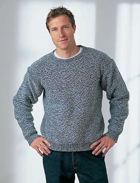 Easy knit mens sweater pattern