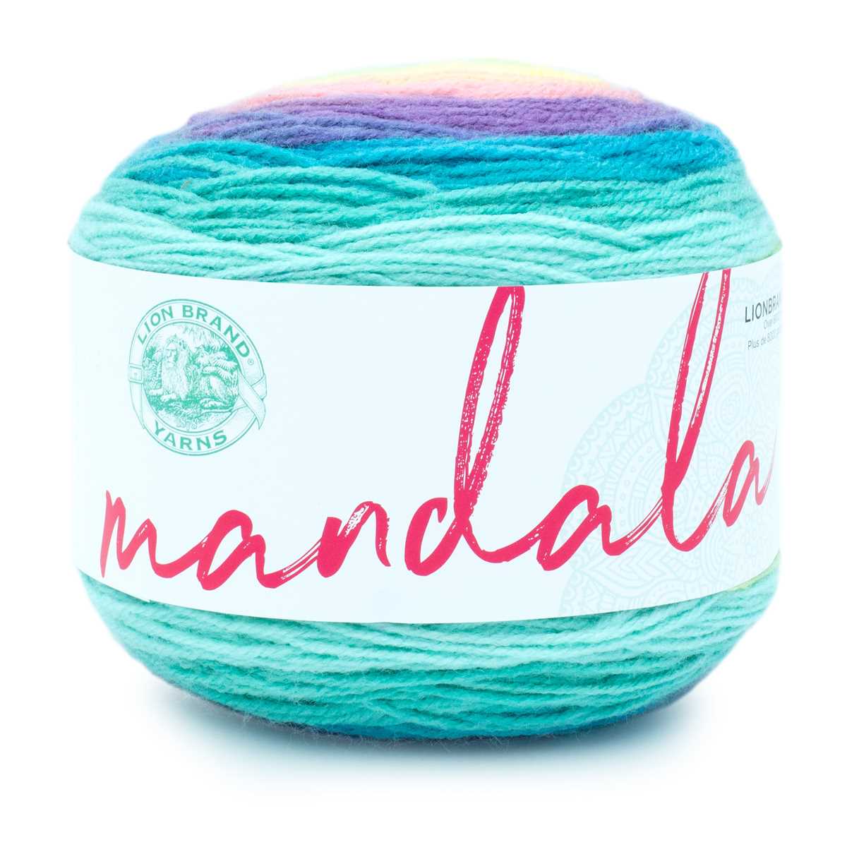 Lion brand mandala yarn knitting patterns