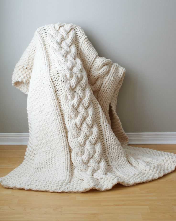 Knitted blankets and throws patterns