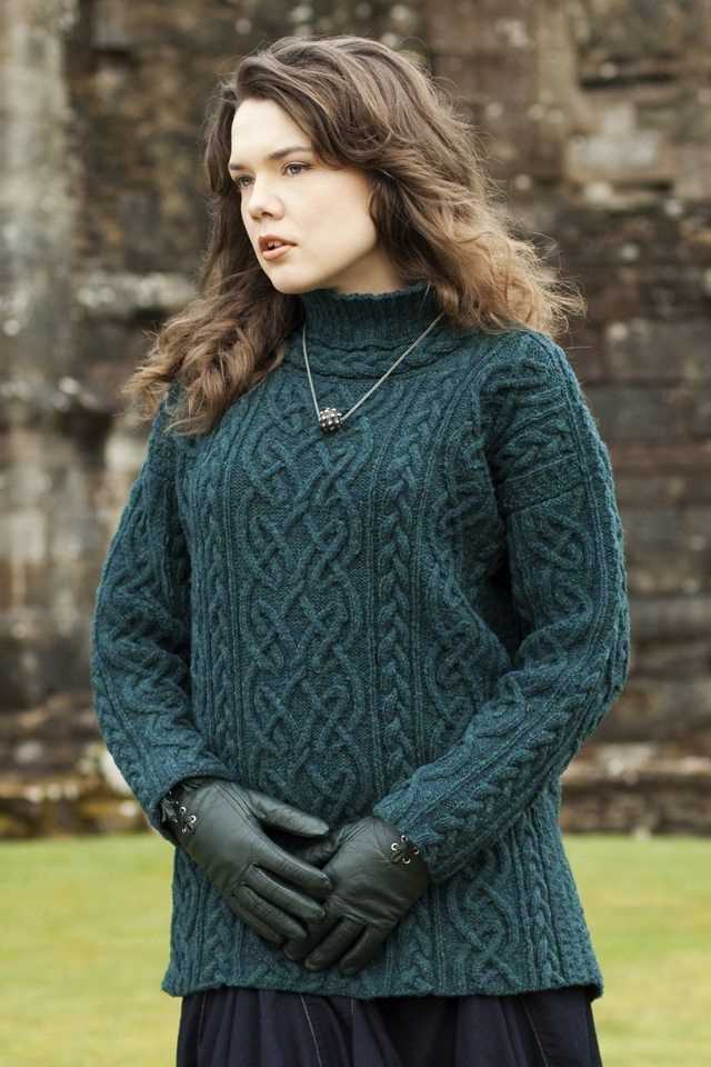 Aran cardigan knitting pattern