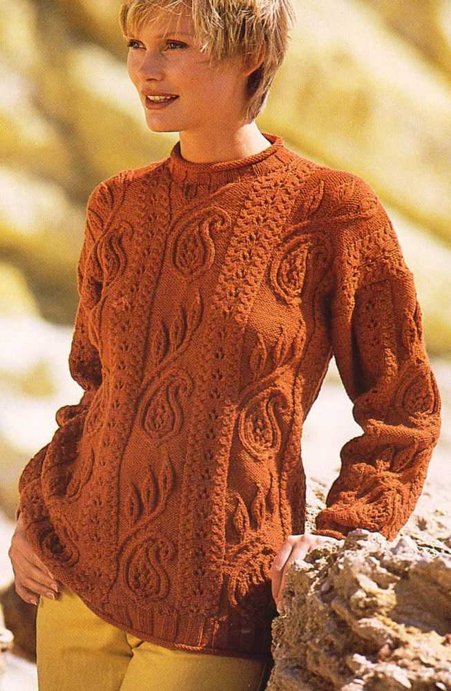 Aran style knitting patterns