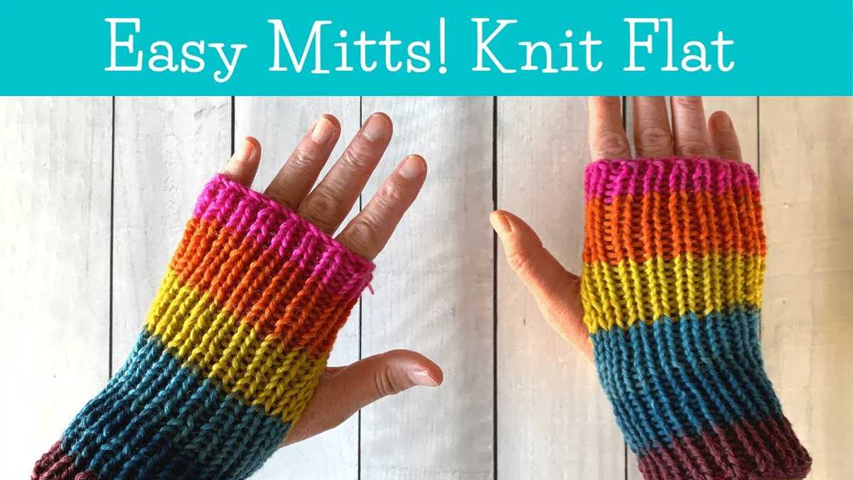 Arm warmers knitting pattern straight needles