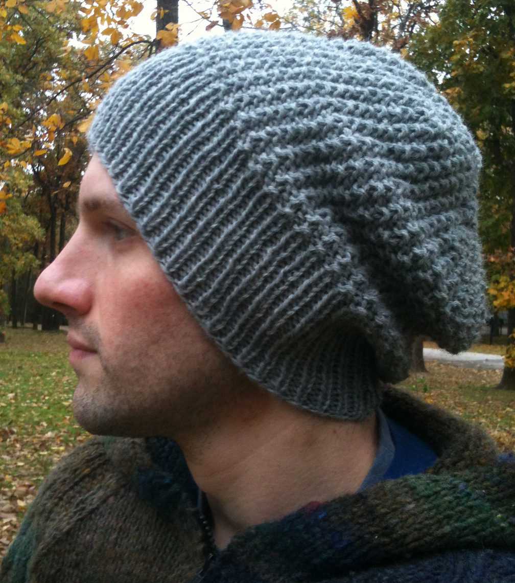 Men's hat knit pattern free