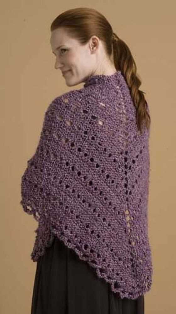 Lion brand prayer shawl knit patterns