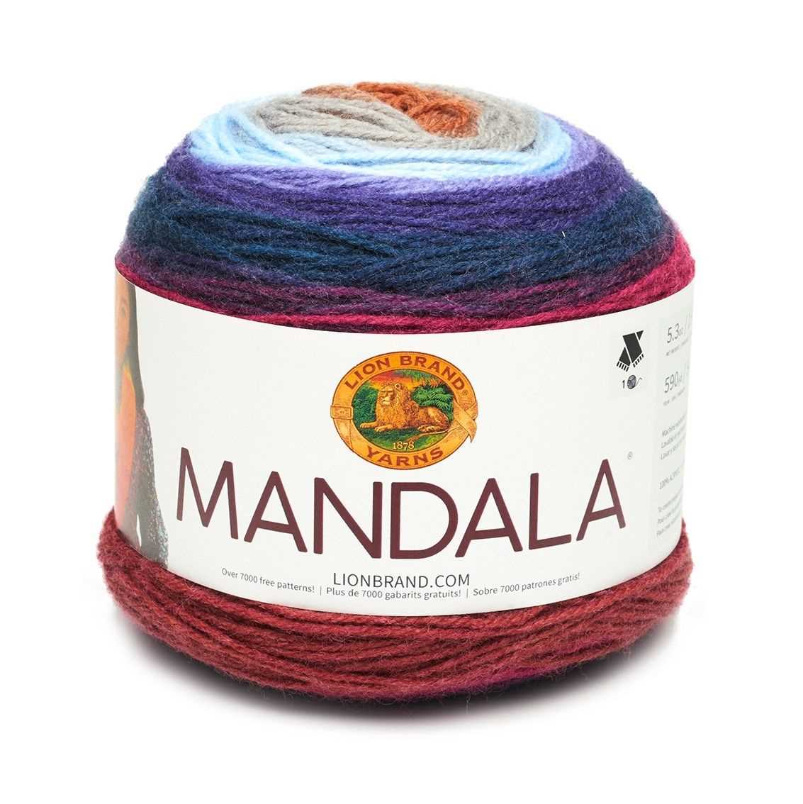 Mandala yarn knitting patterns