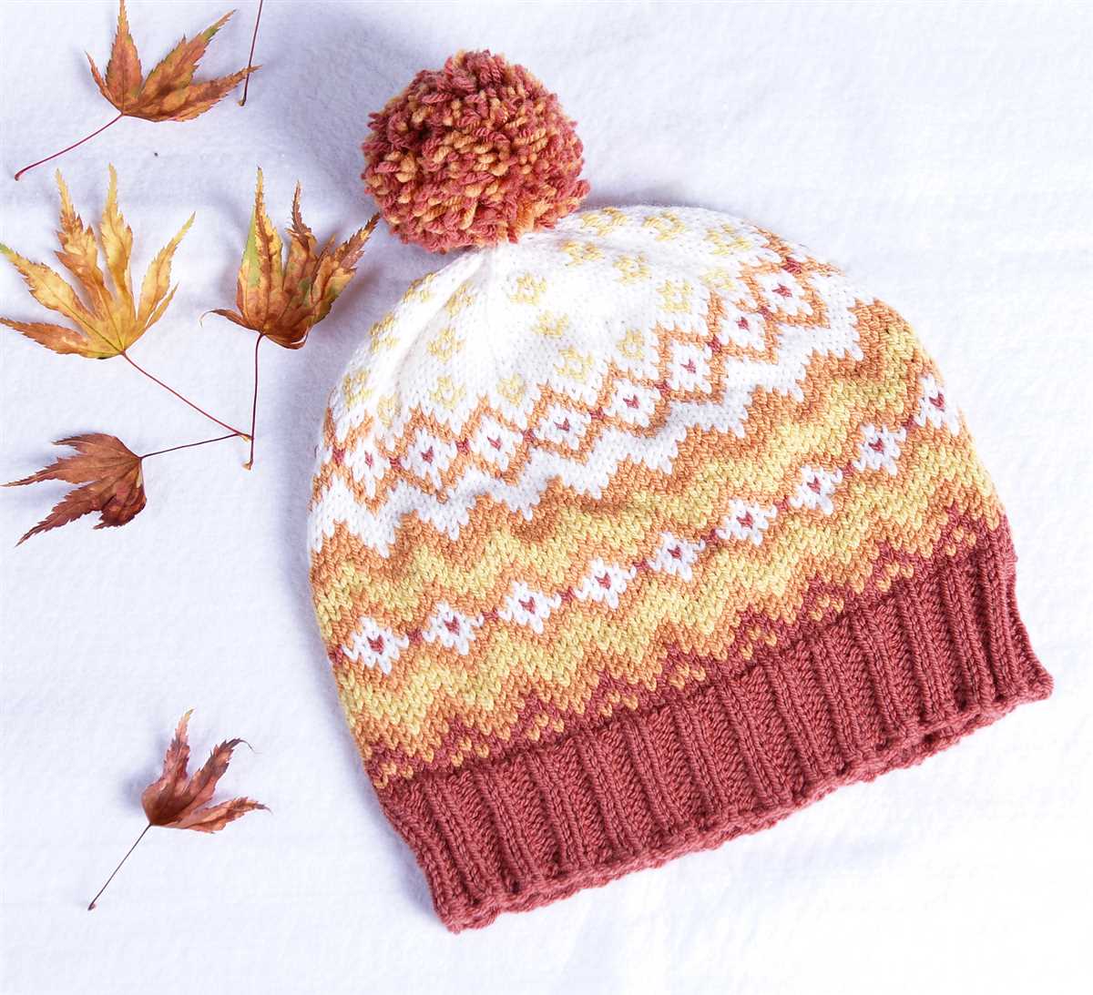 Colorwork hat knitting pattern free