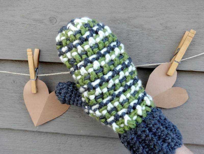 Chunky mitten knitting pattern free