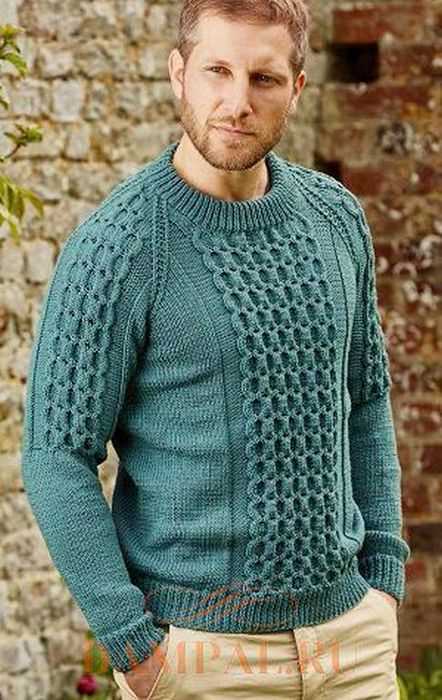 Men's cable knit sweater pattern free