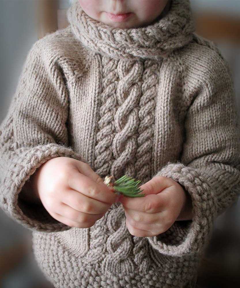 Baby sweater pattern knitting