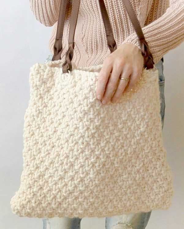 Bag knitting pattern free