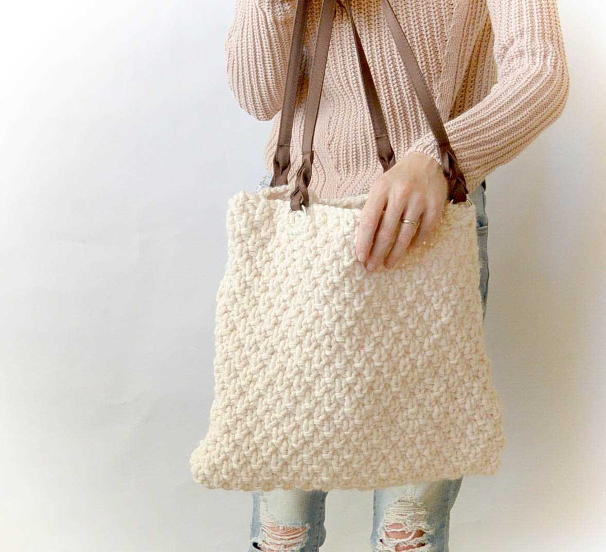 Bag knitting pattern free