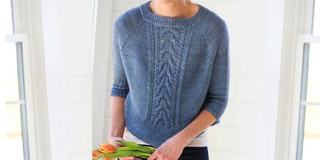 Balloon sweater knitting pattern