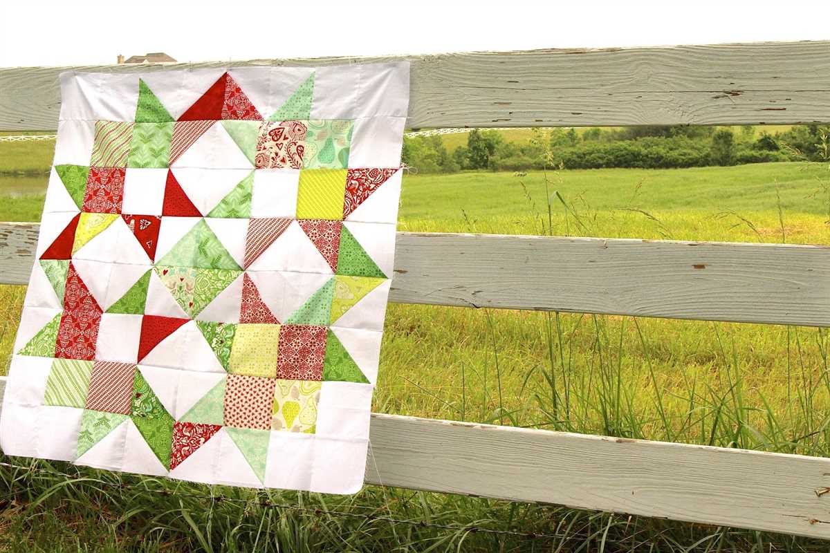 Barn raising quilt knitting pattern free