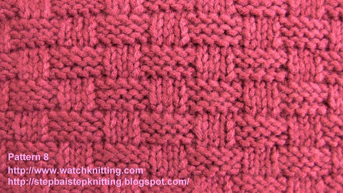 Basic knit pattern