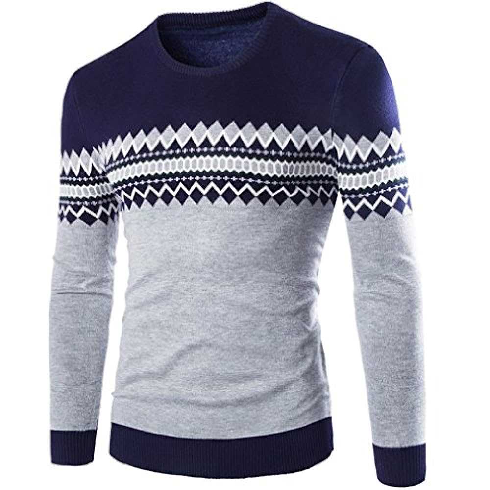 Basic mens sweater knitting pattern