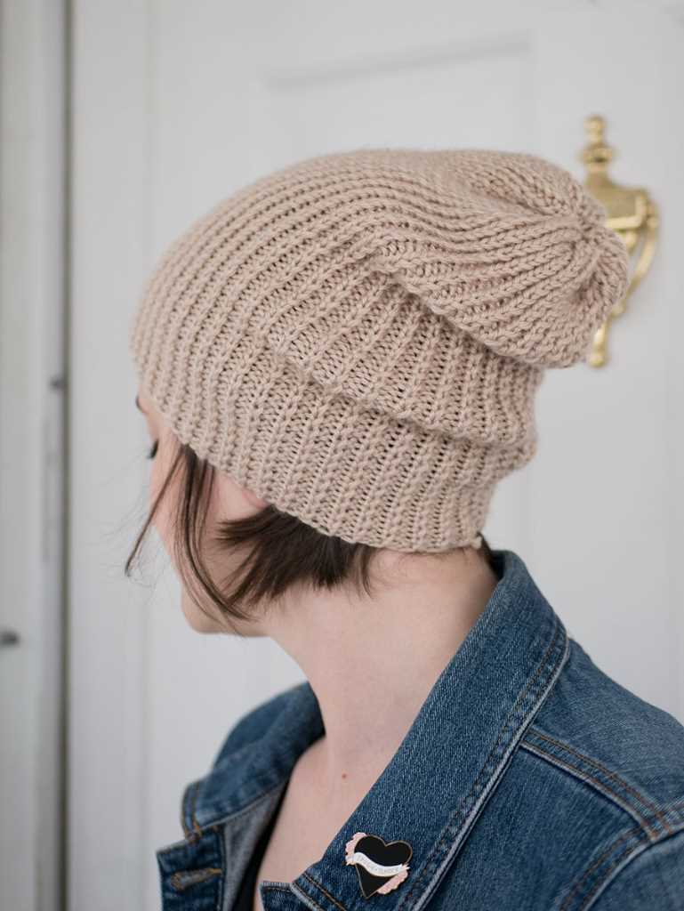 Basic knit hat pattern circular needles