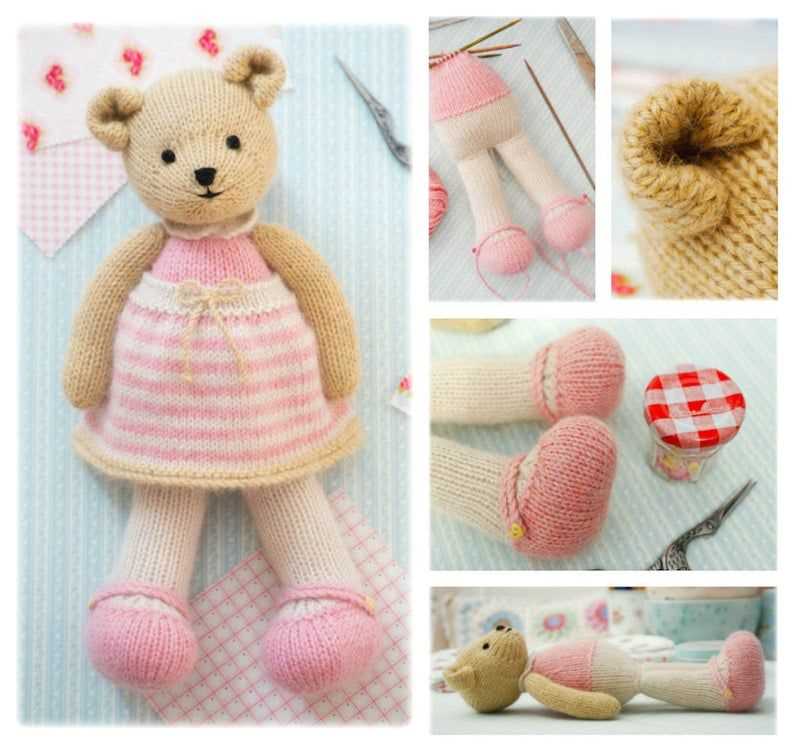 Basic teddy bear knitting pattern