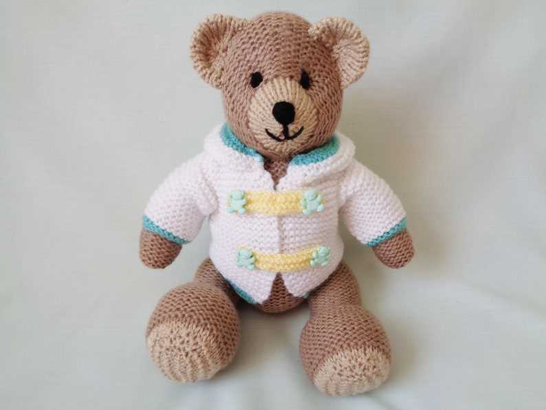 Basic teddy bear knitting pattern