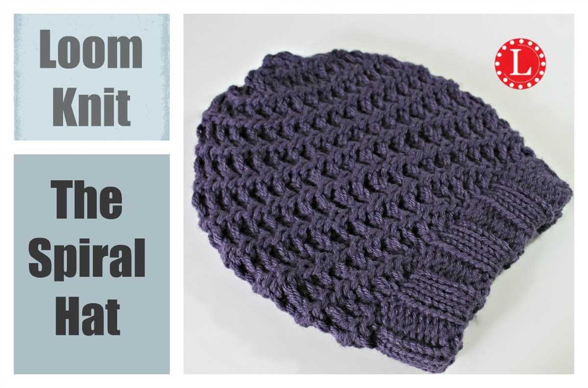 Easy knitted hat pattern for beginners