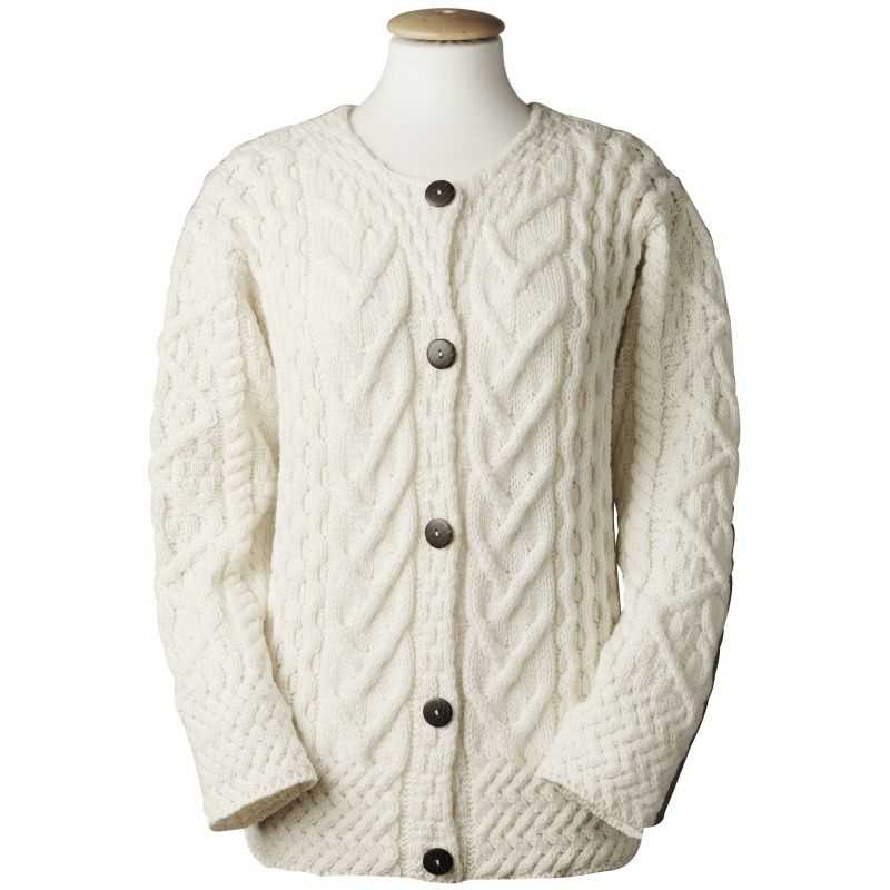 Cable knit jacket pattern