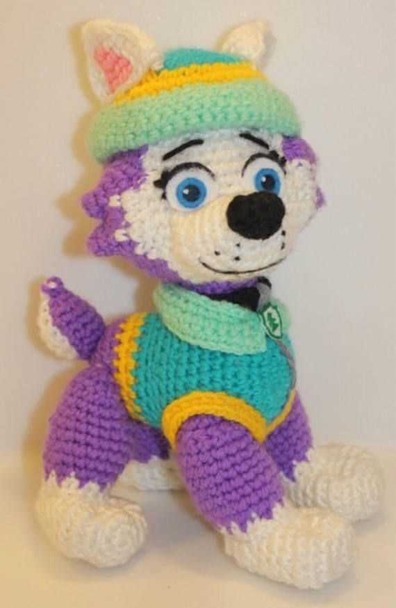 Knitting pattern for paw patrol characters