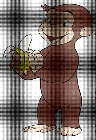 Curious george knitting pattern