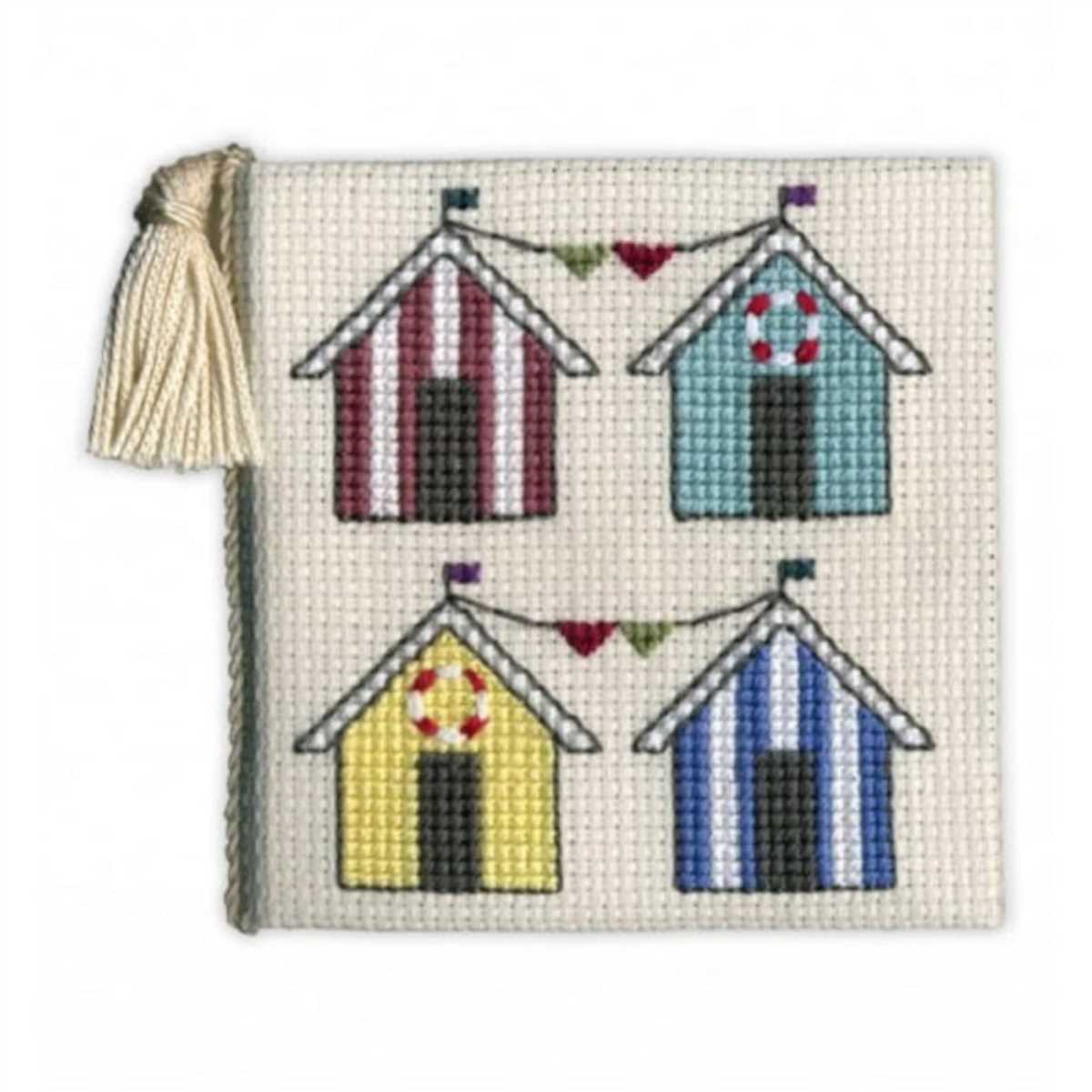 Beach hut knitting pattern