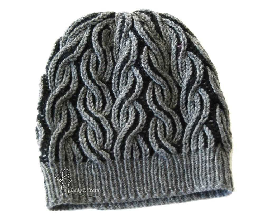 Beanie pattern knitting