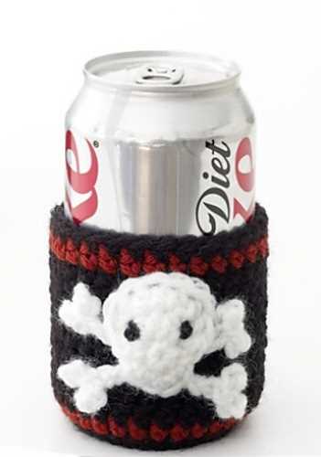 Beer koozie knitting pattern