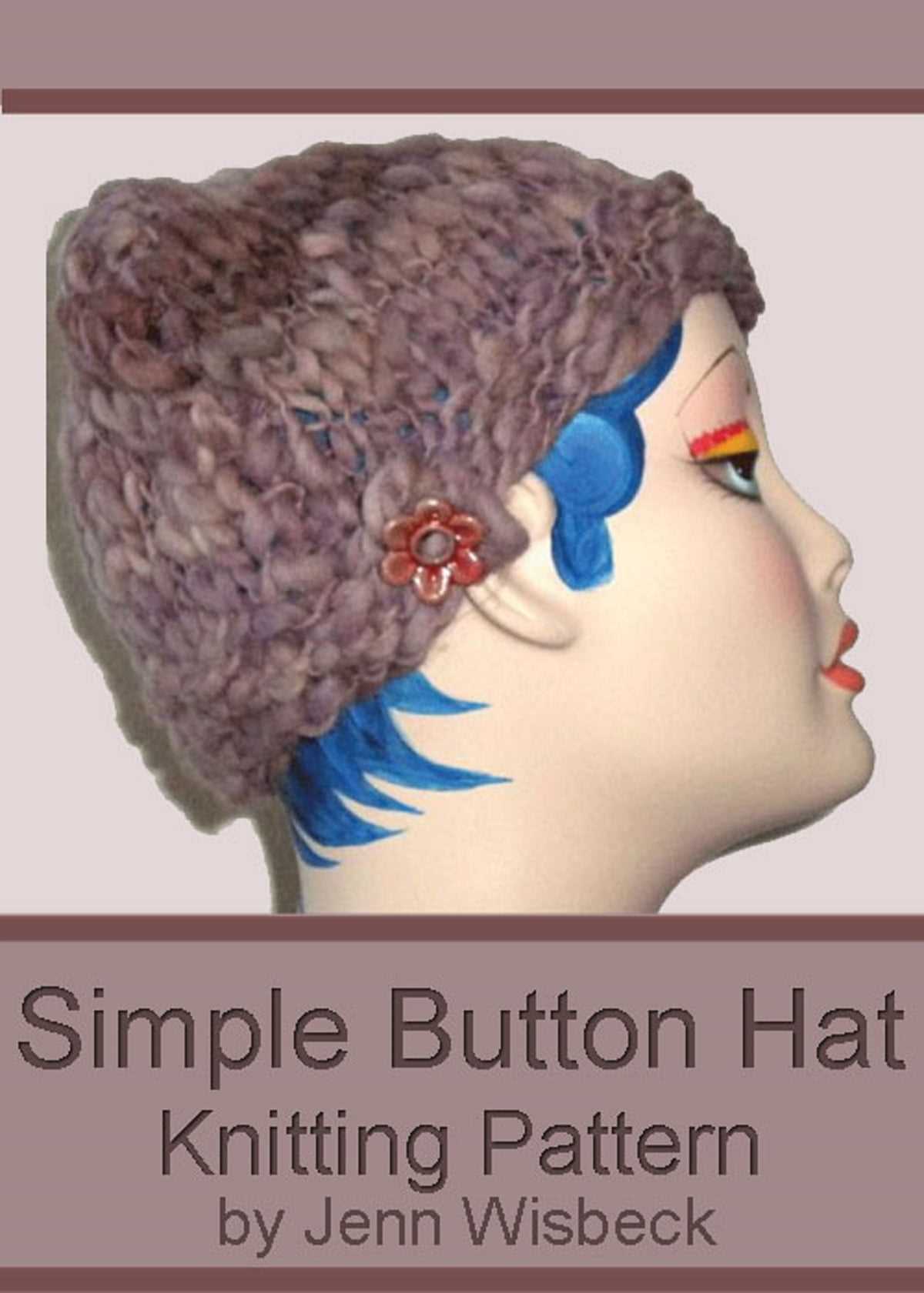 Beginner knit hat pattern straight needles