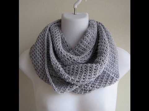 Chunky infinity scarf knitting pattern free