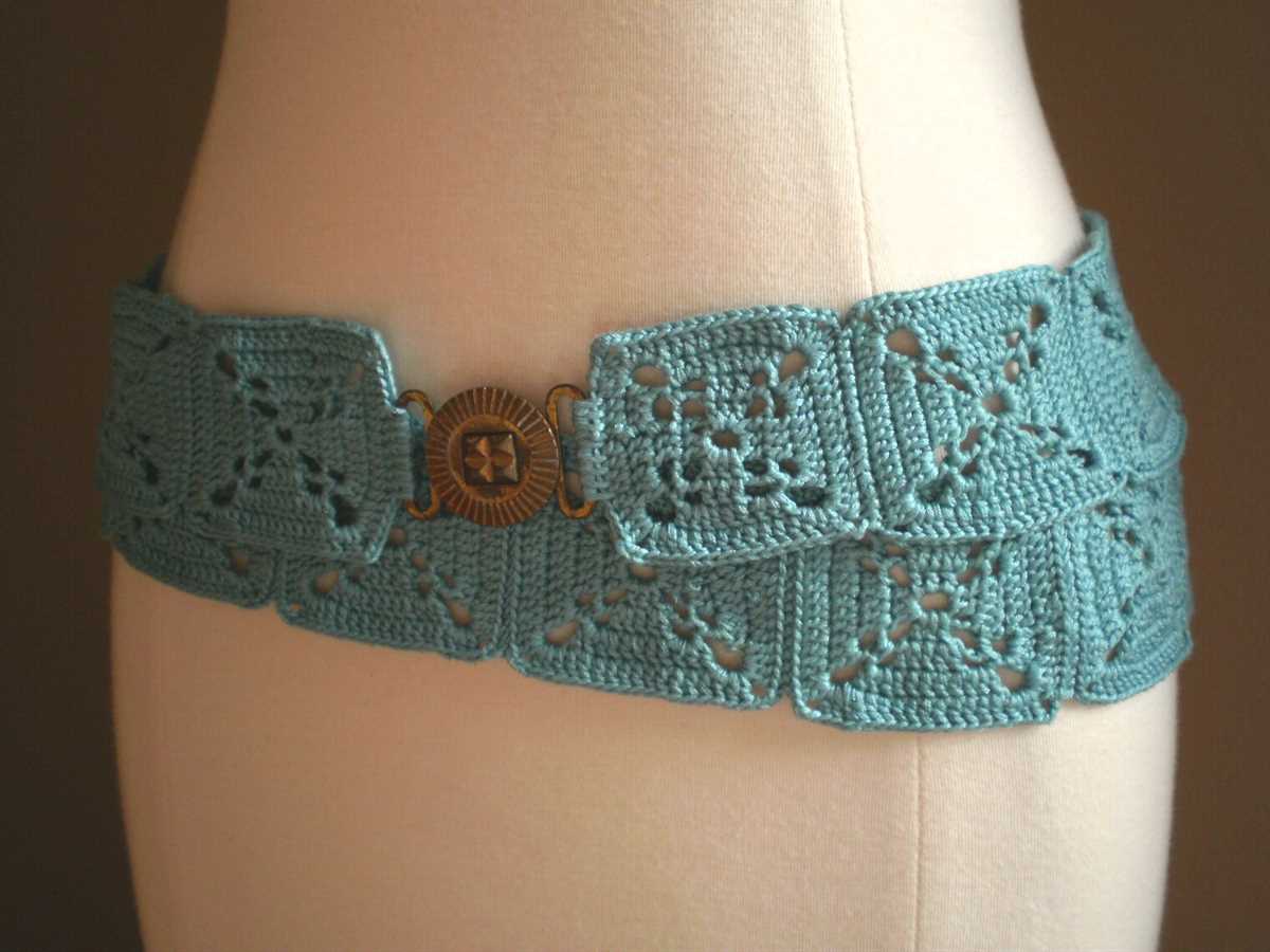 Belt knitting pattern