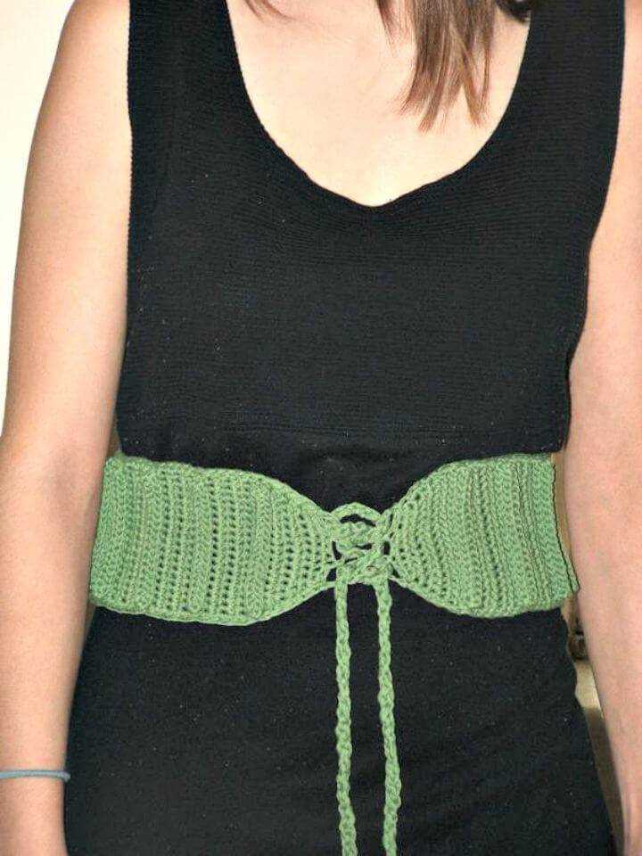 Belt knitting pattern