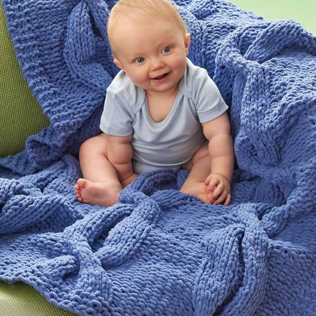 Bernat baby blanket yarn patterns knit