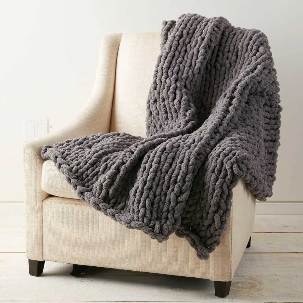 Bernat blanket yarn knit patterns for beginners