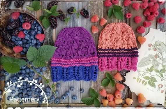 Berry hat knitting pattern free