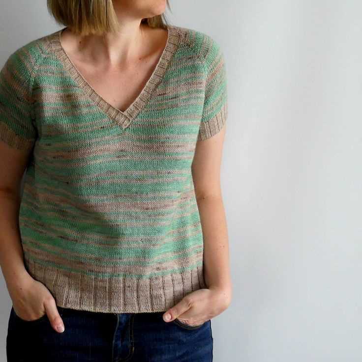 T-shirt knitting pattern free