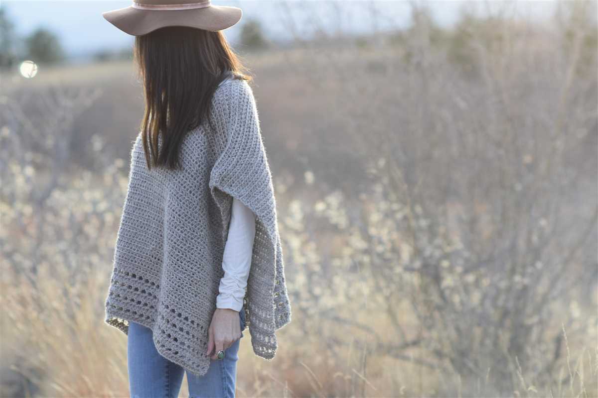 Poncho patterns to knit or crochet