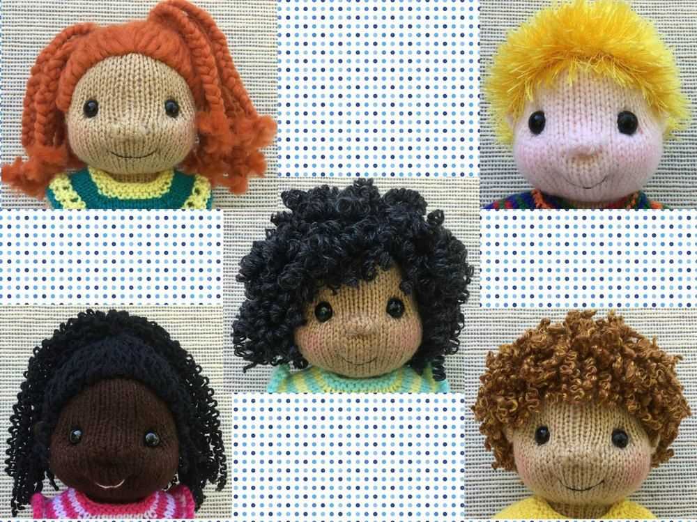 Free knitted doll patterns in english