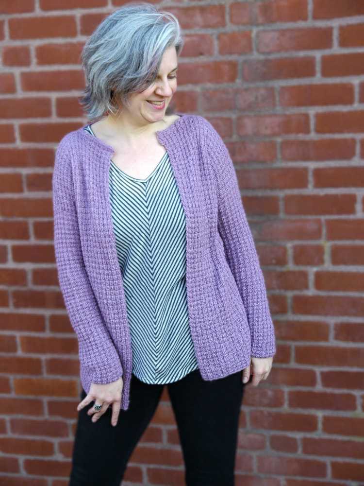 Free easy knit cardigan sweater patterns