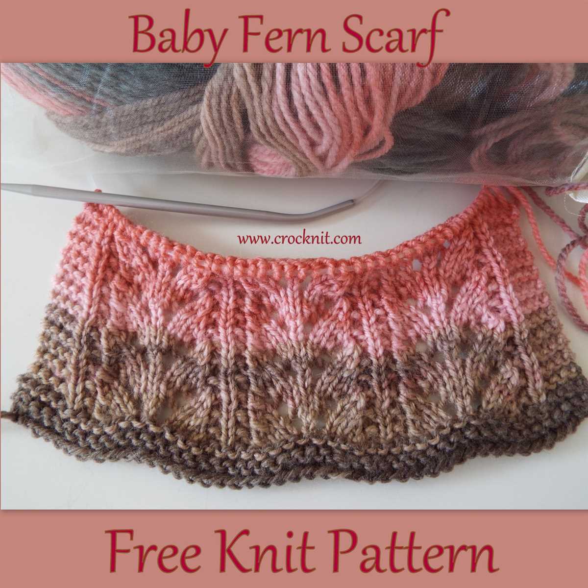 Frilly scarf patterns to knit