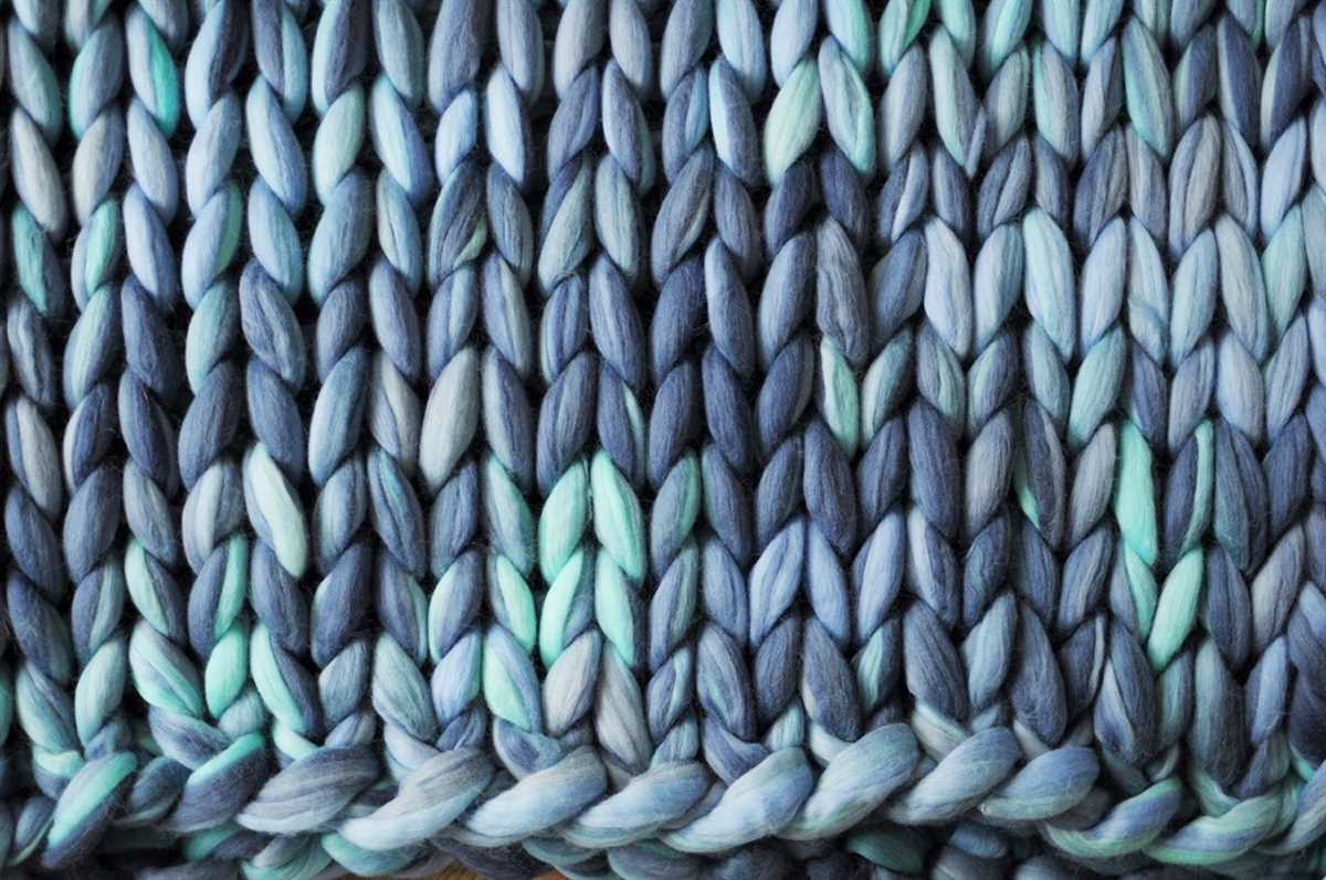 Blanket yarn patterns knit