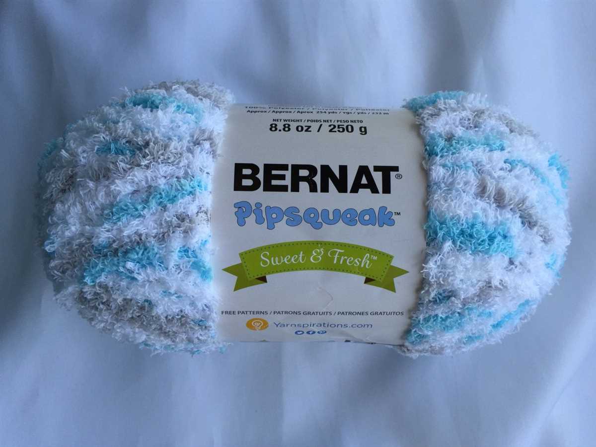 Free knitting patterns using bernat pipsqueak yarn