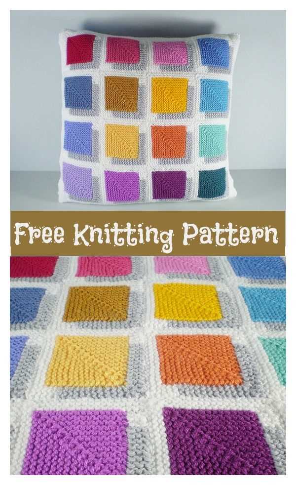 Magic squares knitting pattern