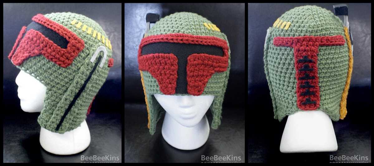 Boba fett knitting pattern