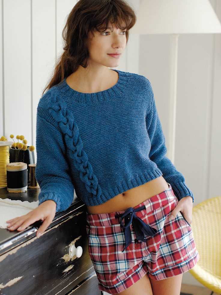 Short sleeve sweater patterns free knitting