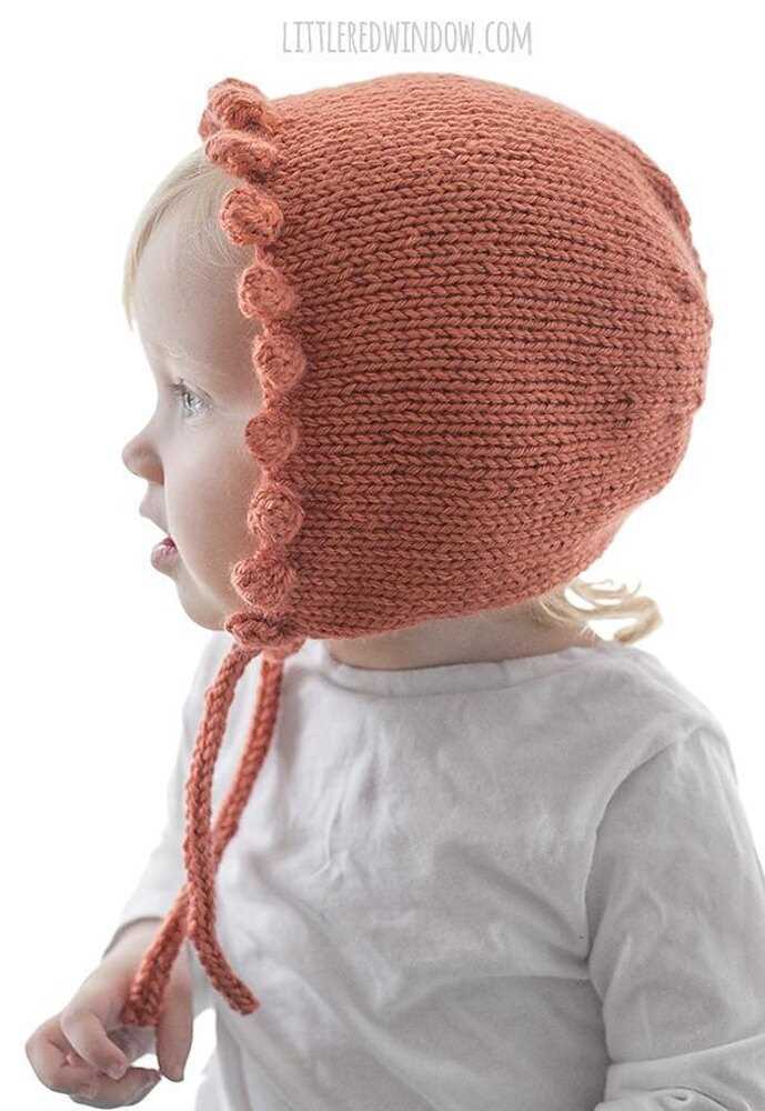 Bonnet knitting pattern free