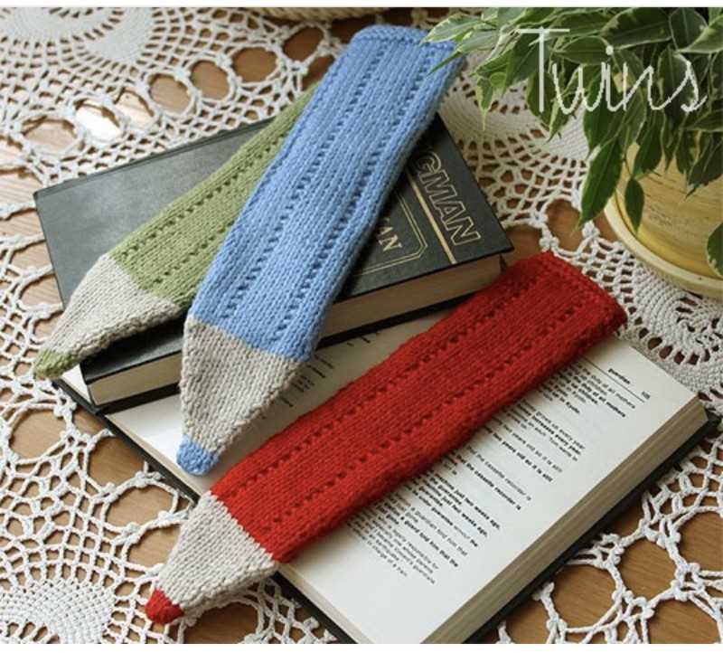 Bookmark knitting pattern