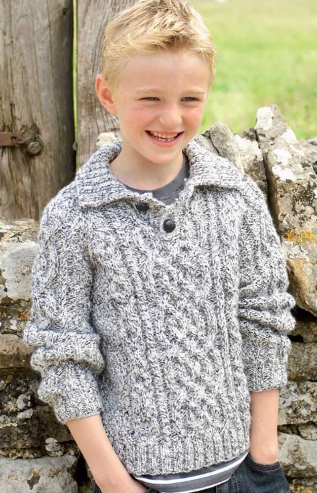 Boy sweater knitting pattern free